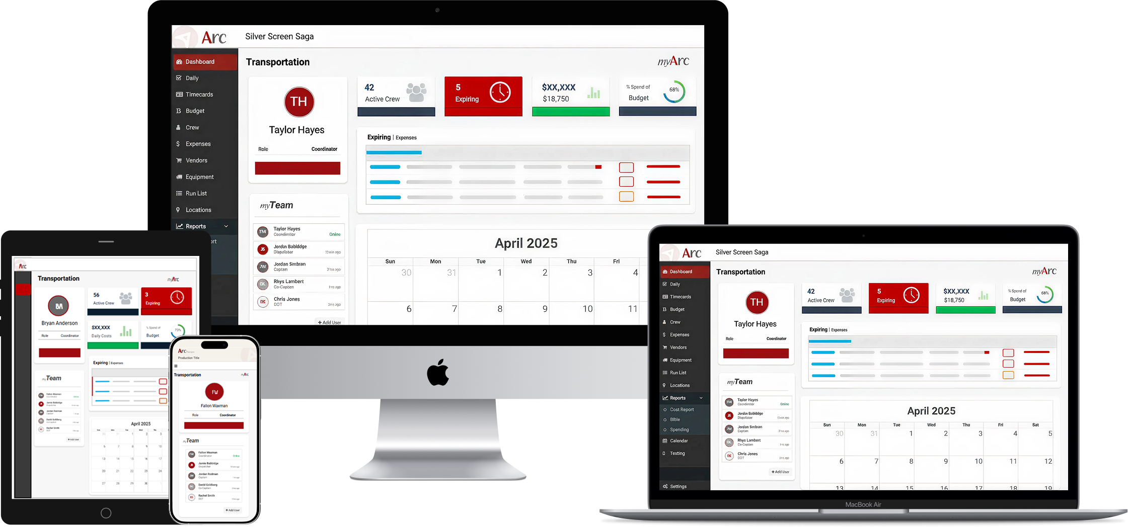 Responsive design showcase